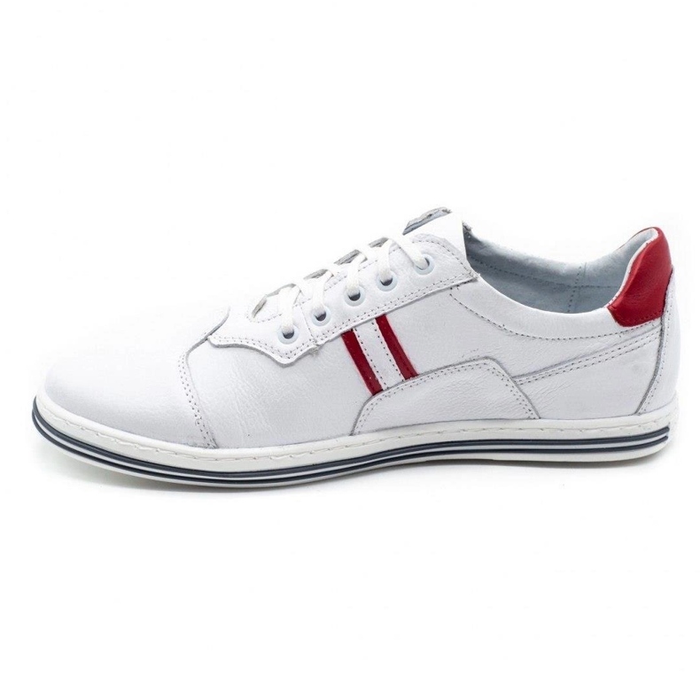Polbut 1801L zapatos casuales blancos para hombre 1