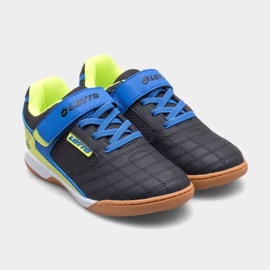Zapatos de interior para niños Lotto Flitter K 2600220K-1150 negro 2