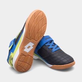 Zapatos de interior para niños Lotto Flitter K 2600220K-1150 negro 3