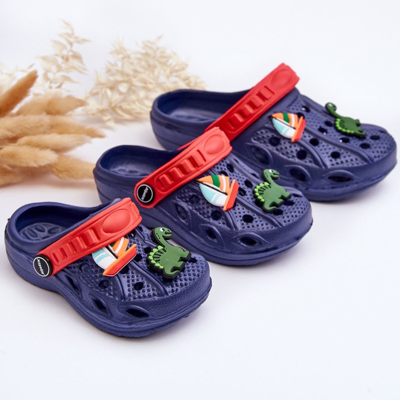 Sandalias Niños Espuma Ligera Crocs Azul Marino Sweets 2