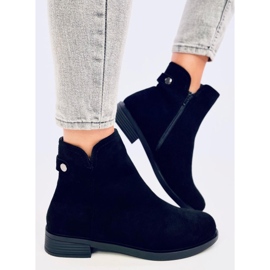 Botas Chelsea clásicas de mujer Beres Negro 2