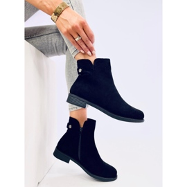 Botas Chelsea clásicas de mujer Beres Negro 4