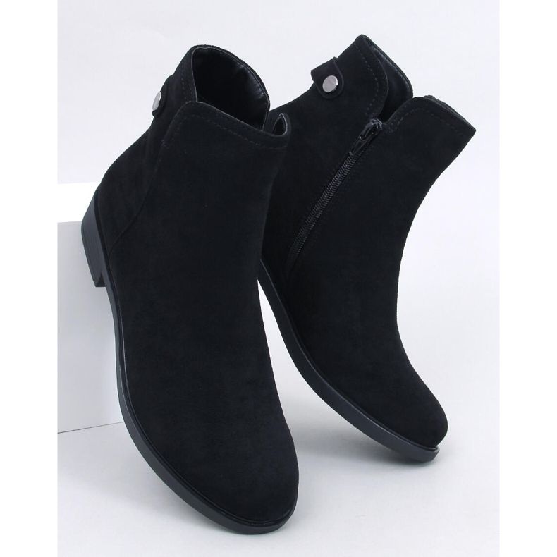 Botas Chelsea clásicas de mujer Beres Negro 1