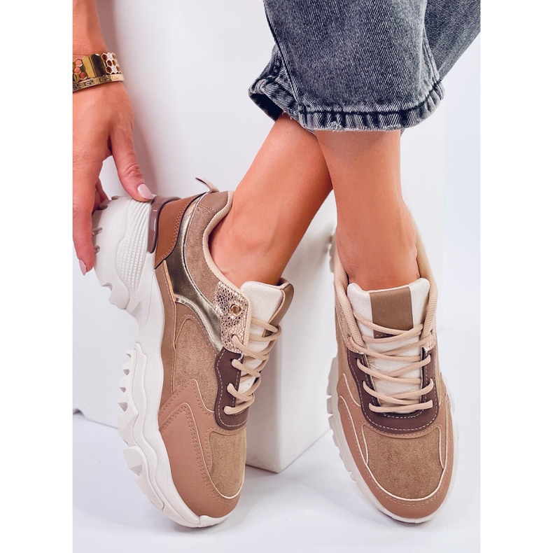 Zapatillas de mujer Bolms Caqui marrón 1