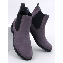 Botas Chelsea de ante con goma Gris Terra 1