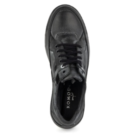 KOMODO Zapatos de piel para hombre Casual 932K, gris 6