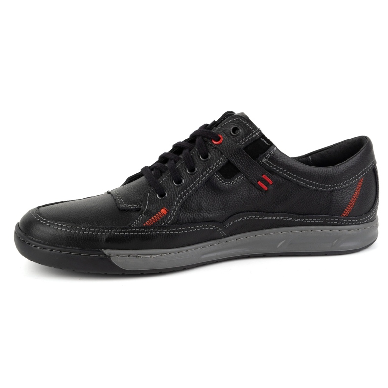 KOMODO Zapatos hombre piel Casual 932K negro 1