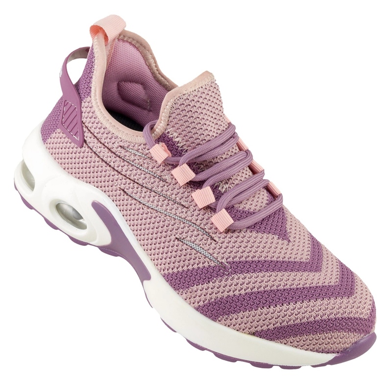 Zapatos de trabajo de mujer URGENT 250/S1 con puntera de material compuesto rosa 1