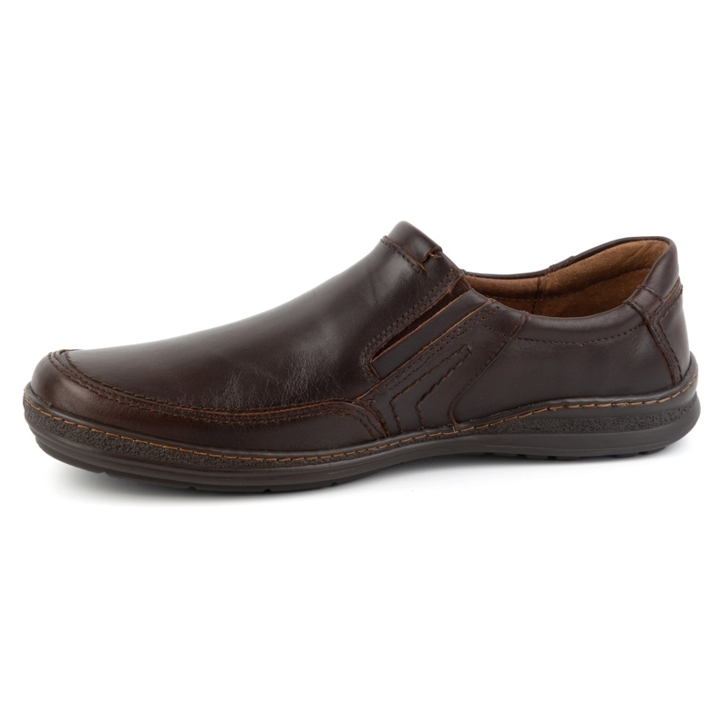 Olivier Zapatos slip-on hombre piel 790MP marrón 1