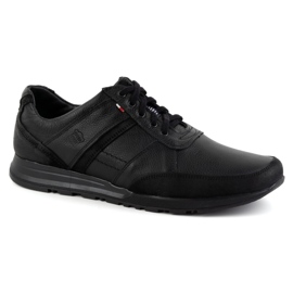 Olivier Zapatos con cordones hombre piel Sport Style 310GT floter negro 2