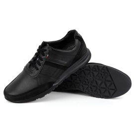 Olivier Zapatos con cordones hombre piel Sport Style 310GT floter negro 4