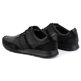 Olivier Zapatos con cordones hombre piel Sport Style 310GT floter negro 5