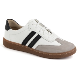 Olivier Zapatos mujer piel Modelo 1259 deportivas blancas blanco 2