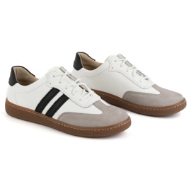 Olivier Zapatos mujer piel Modelo 1259 deportivas blancas blanco 3