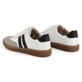Olivier Zapatos mujer piel Modelo 1259 deportivas blancas blanco 5