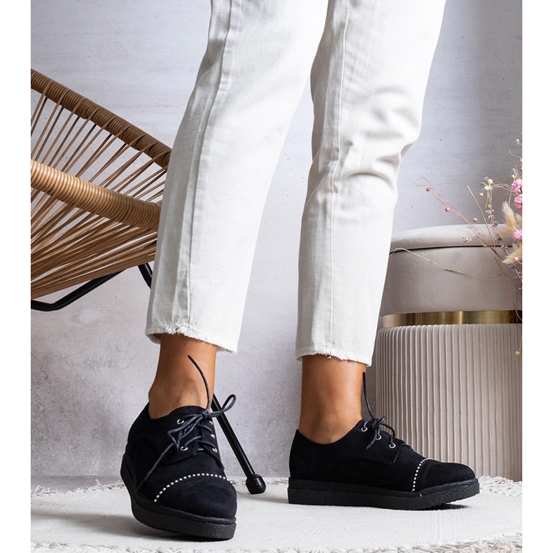 Zapatos mujer Vista negros 1