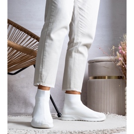 Zapatillas blancas de Salgado blanco 2