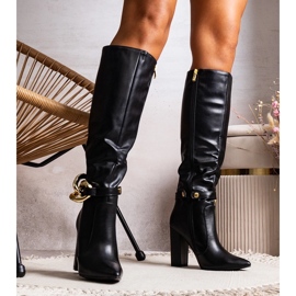 Botas Macari aislantes negras negro 2