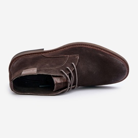 Botas con cordones para hombre de ante Big Star OO174145 Marrón oscuro 2