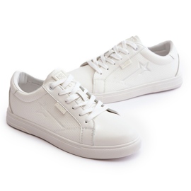Zapatillas de Hombre en Piel Ecológica Big Star OO174020 Hi-Poly System Blanco 6