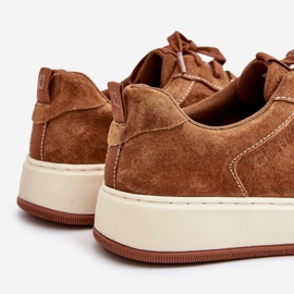 Zapatillas Hombre Plataforma Ante Big Star OO174014 Marrón 6