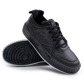 Zapatillas Hombre Piel Ecológica Big Star OO174004 Negro 7