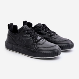 Zapatillas Hombre Piel Ecológica Big Star OO174004 Negro 1