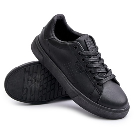 Zapatillas de Hombre Fabricadas en Piel Ecológica Big Star OO174117 Negro 7