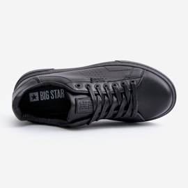 Zapatillas de Hombre Fabricadas en Piel Ecológica Big Star OO174117 Negro 4