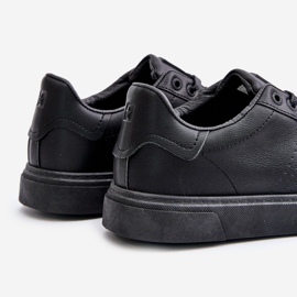 Zapatillas de Hombre Fabricadas en Piel Ecológica Big Star OO174117 Negro 5