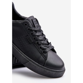 Zapatillas de Hombre Fabricadas en Piel Ecológica Big Star OO174117 Negro 3