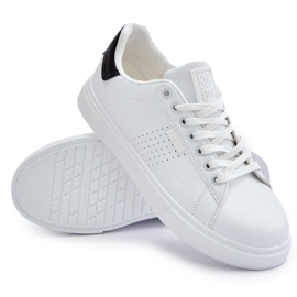 Zapatillas de Hombre Fabricadas en Piel Ecológica Big Star OO174115 Blanco 8