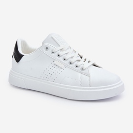 Zapatillas de Hombre Fabricadas en Piel Ecológica Big Star OO174115 Blanco 7