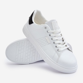 Zapatillas de Hombre Fabricadas en Piel Ecológica Big Star OO174115 Blanco 3