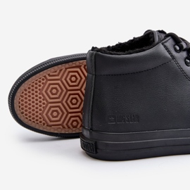 Zapatillas de hombre con aislamiento en piel ecológica Big Star OO174607 Negro 5