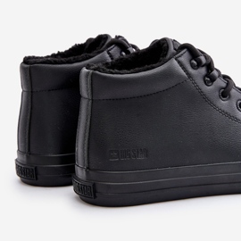 Zapatillas de hombre con aislamiento en piel ecológica Big Star OO174607 Negro 6