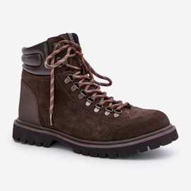 Botas de hombre con aislamiento de ante Big Star OO174644 Hi-Poly System Marrón 8