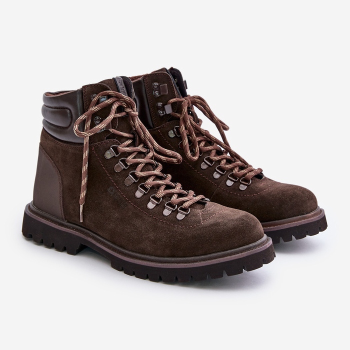 Botas de hombre con aislamiento de ante Big Star OO174644 Hi-Poly System Marrón 1