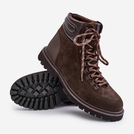 Botas de hombre con aislamiento de ante Big Star OO174644 Hi-Poly System Marrón 3