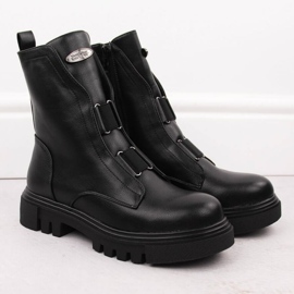 Botines Jezzi con plataforma W RMR2150-19 JEZ434A negro 2
