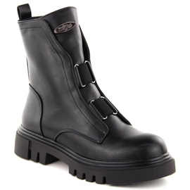 Botines Jezzi con plataforma W RMR2150-19 JEZ434A negro 4