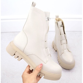 Botines Jezzi con plataforma W RMR2150-19 JEZ434B blanco 1