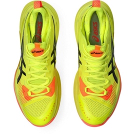 Zapatillas Asics Metarise 2 París 1051A078-750 amarillo 4