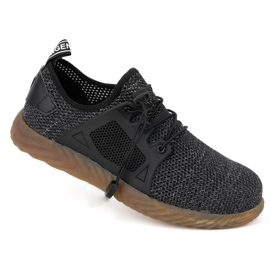 Zapatos de trabajo URGENT 228/S1 con puntera de material compuesto negro 2