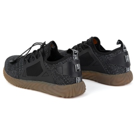 Zapatos de trabajo URGENT 228/S1 con puntera de material compuesto negro 4