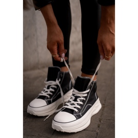 Zapatillas Mujer Plataforma Piel Ecológica Big Star OO274063 Negro 6