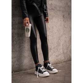 Zapatillas Mujer Plataforma Piel Ecológica Big Star OO274063 Negro 3