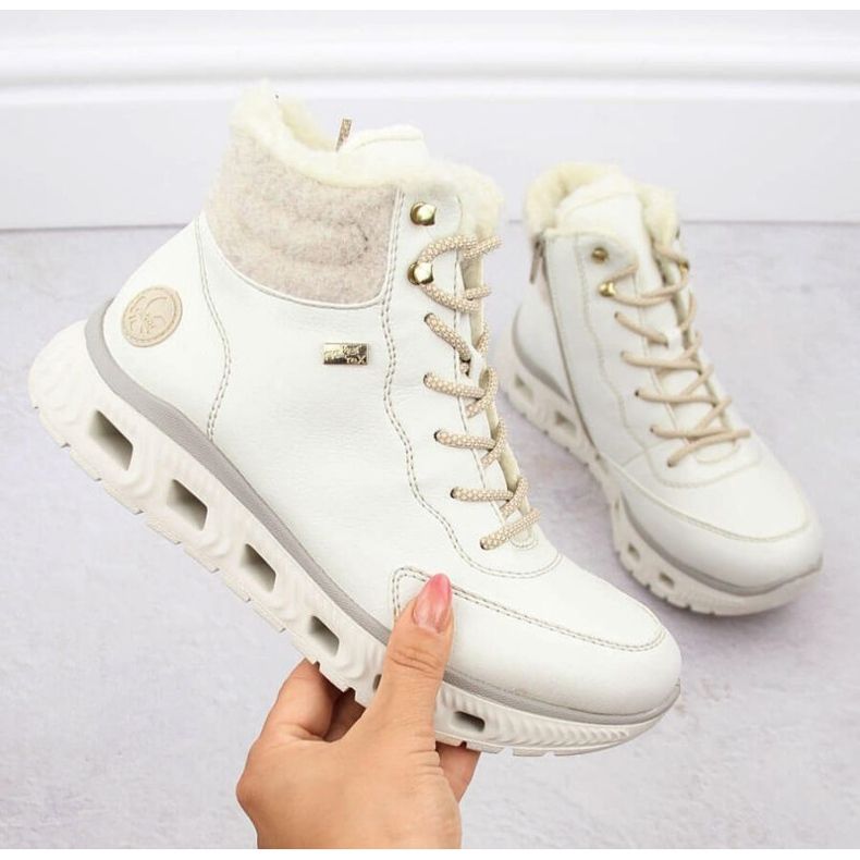 Botas deportivas aislantes Rieker W RKR720 blanco 1