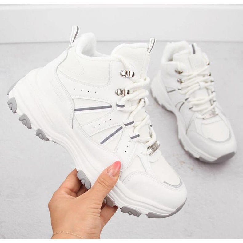 Botas altas con aislamiento Big Star INT2032B, blanco 1