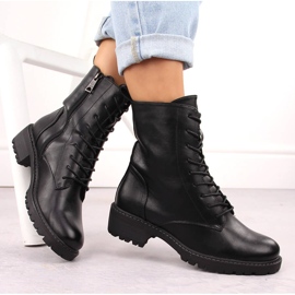 Botas de mujer negras ligeramente aislantes Vinceza 58422 negro 4